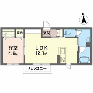 プロヌーブ新白河Ⅱ 202号室