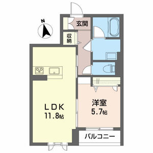 ウィステリア 102号室