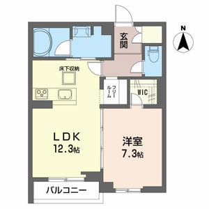 エストグラン　虎丸 102号室