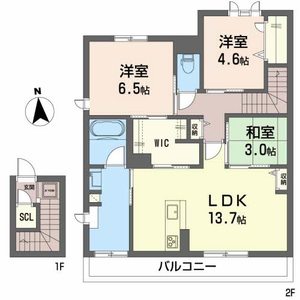 シャーメゾン樹 201号室