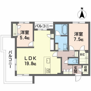 オリゾンⅢＣ 302号室