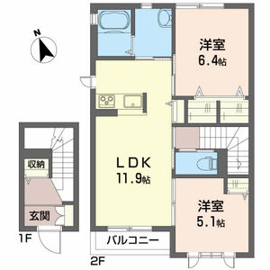 コンフォータブル・Ｋ 201号室