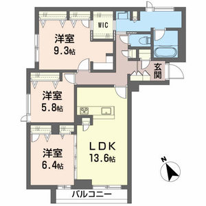 アマテラス泉中央 201号室