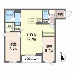 シャーメゾン新寺Ⅰ 301号室