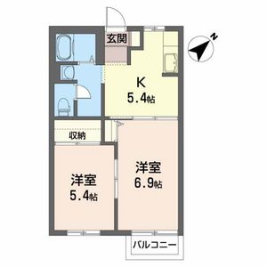 バリュージュＦ・Ｔ 202号室