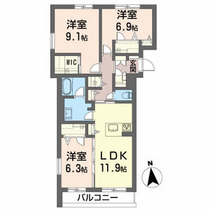 ＡＩＲ・ＦＯＲＥＳＴ吉原 201号室