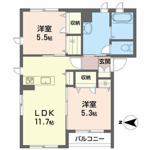 フラージュ 202号室