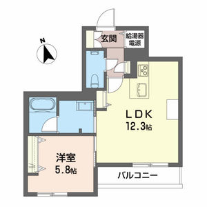 ラ・ベルテール 303号室