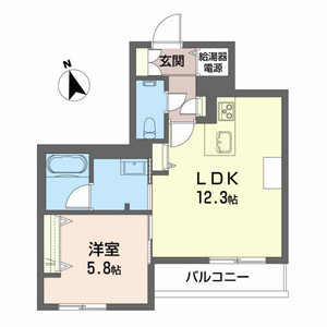 ラ・ベルテール 203号室