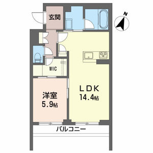 サンシティ八山田　Ａ棟 A105号-16