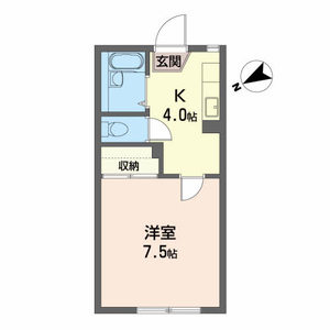 ユーロハイツ名須川　Ｂ 102号室