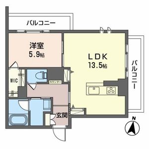 コンフォール木町 401号室