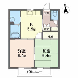 ジュラアーク A202号室