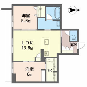 グリスィーヌ 202号室