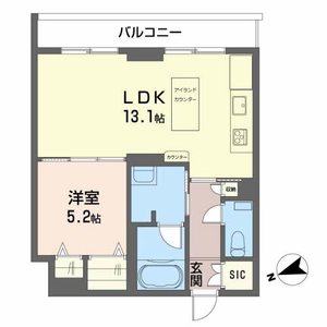 シャーメゾンコア大手町 204号室