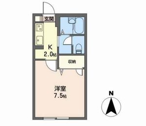 サニーハイツ南光台 201号室