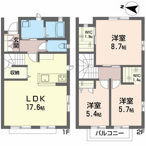 ヴィラ雅 101号室