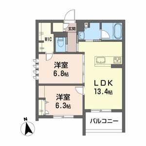 フロレゾン 203号室