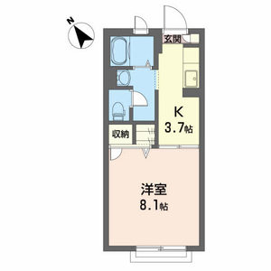 北上ステーション・アベニュー　Ｃ 107号室