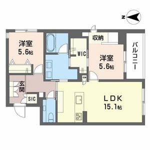 ＴＨＥ　ＧＡＲＤＥＮ　八幡 307号室