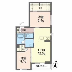 シャーメゾンアムール 203号室