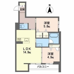 Ｇｒｅｅｎ　Ｓｃｅｎｔ 205号室