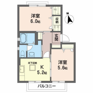 ディアコートエムズⅢ 101号-16