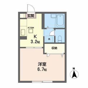 フォーブル楓Ⅱ 102号室
