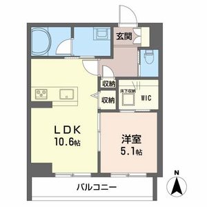 ベレオ久遠の杜 105号室