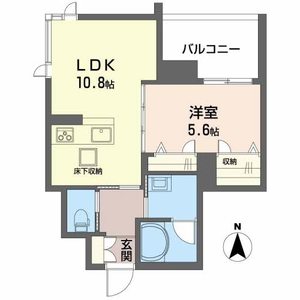 ベレオ久遠の杜 108号室