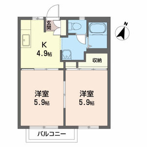 フレグランススウィート 203号室