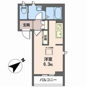 クレール　Ｇ 105号室