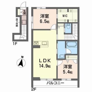 グランデＡ A205号室