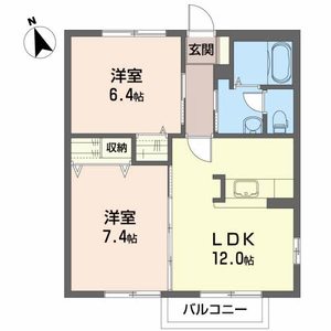シャーメゾン多賀城新田Ｃ 201号室