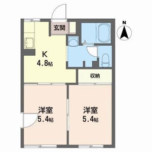 ヴィオラＳＩＮ　Ｂ 102号室