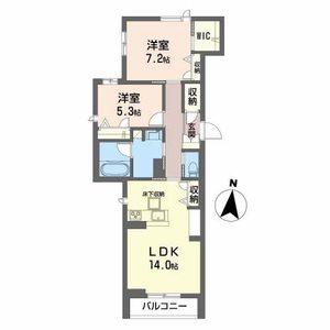 ＣＬＯＵ　ＤＥ　ＦＯＲＧＥ 103号室