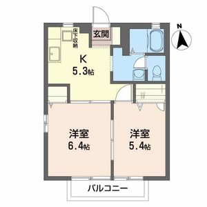 ヴァン・ヴェールＢ 101号室