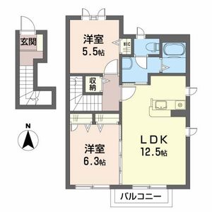 ファミールかんのⅢ 201号室