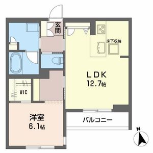 ＷＡＫＵＲＡＳ堰場 102号室