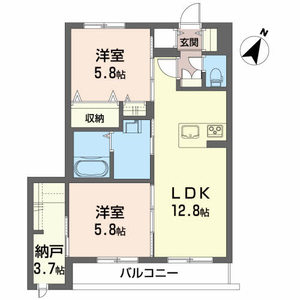 メゾンマスト川尻 203号室