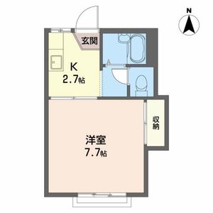 カーム・クウォーターＢ 203号室