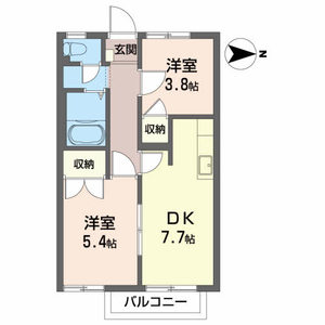 フレグランス菜恵　Ａ 103号-16