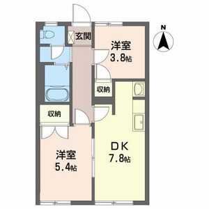フレグランス菜恵　Ｃ 101号-2