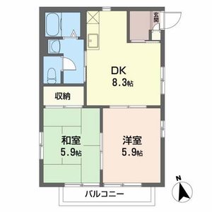 ディアス・ナガノ 206号室