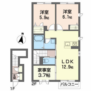 さくらフルールⅠ 203号-16