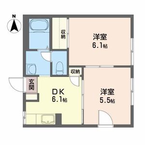 メゾンすがゆう　Ｂ 102号室