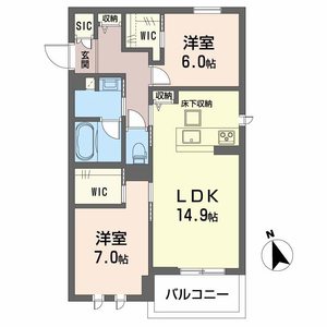 シャーメゾンＬａＬａ 103号室