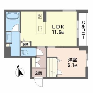 シャーメゾンＬａＬａ 305号室