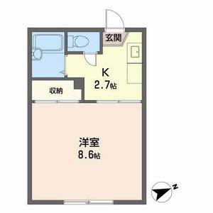 クレストコート 203号室