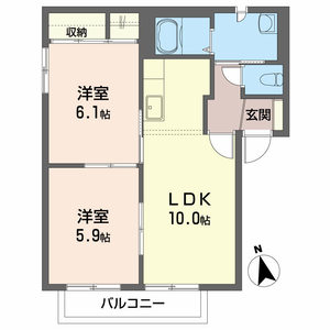 メゾンド・ウィッシュ　Ｂ 201号室